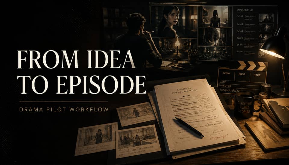 How to Create an AI Short Drama With Drama Pilot