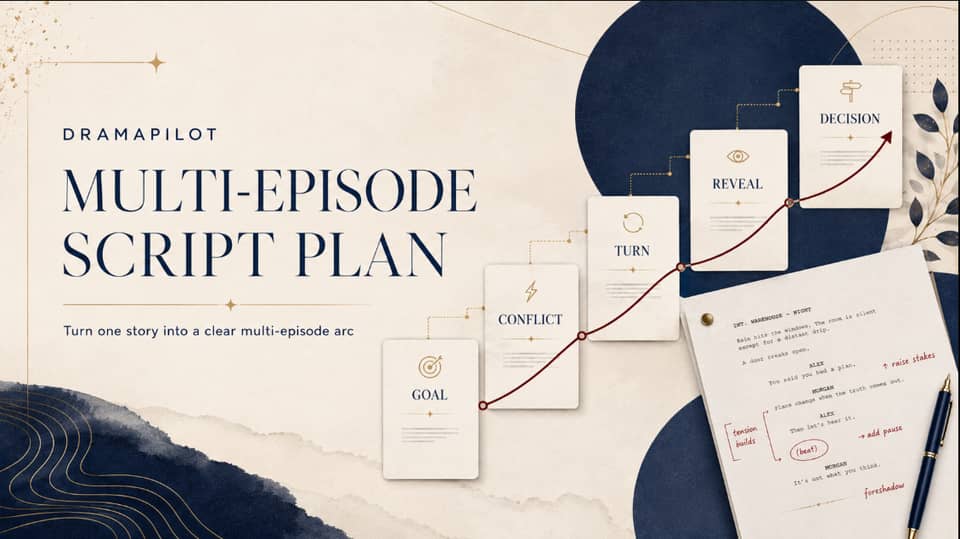 How to Structure a Multi-Episode AI Short Drama Script