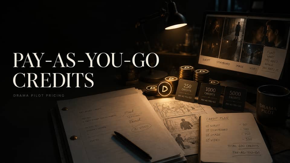 Drama Pilot Introduces Flexible Pay-As-You-Go Credits