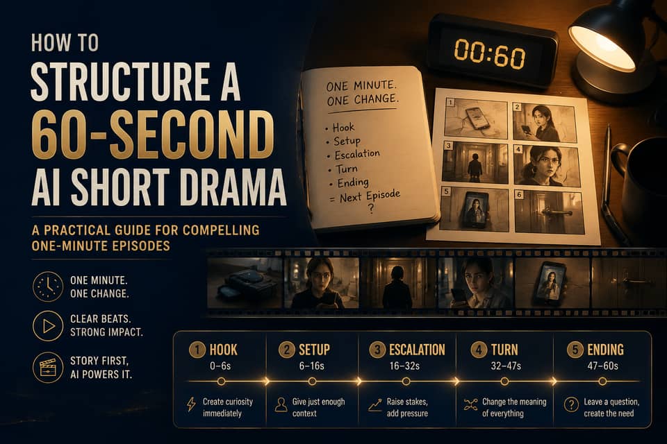 How to Structure a 60-Second AI Short Drama Episode