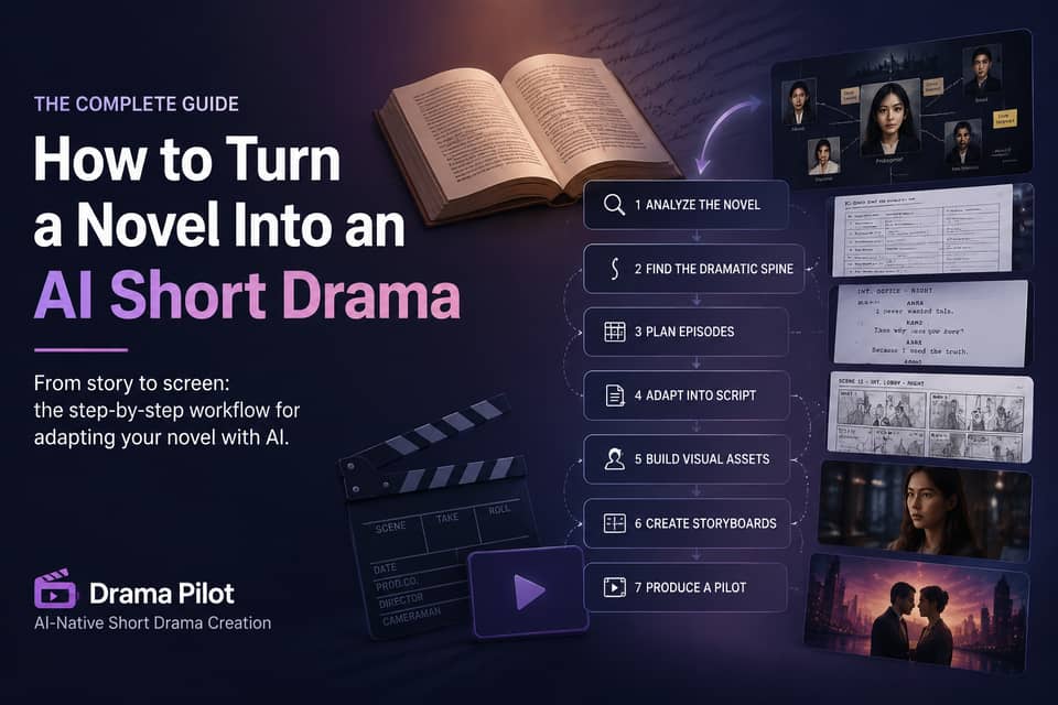 How to Turn a Novel Into an AI Short Drama